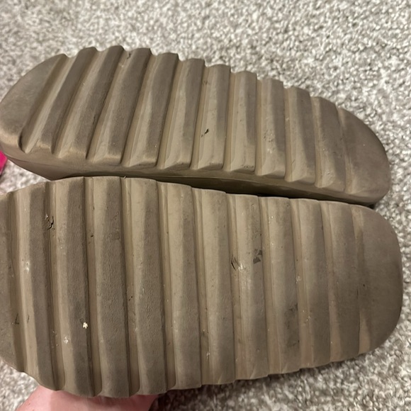 Adidas Yeezy Slides Brown Slip On Sandal Shoes AS IS - Picture 2 of 14